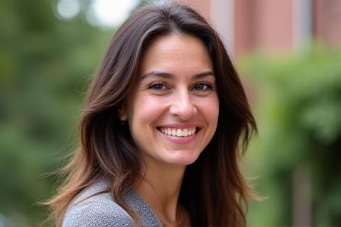 Professional portrait of Ms. Sofia Rodriguez, Senior Sustainability Consultant